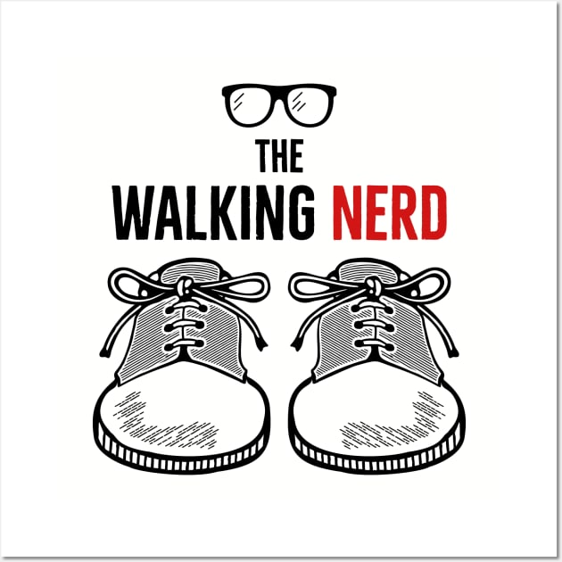 The Walking Nerd Wall Art by CB Creative Images